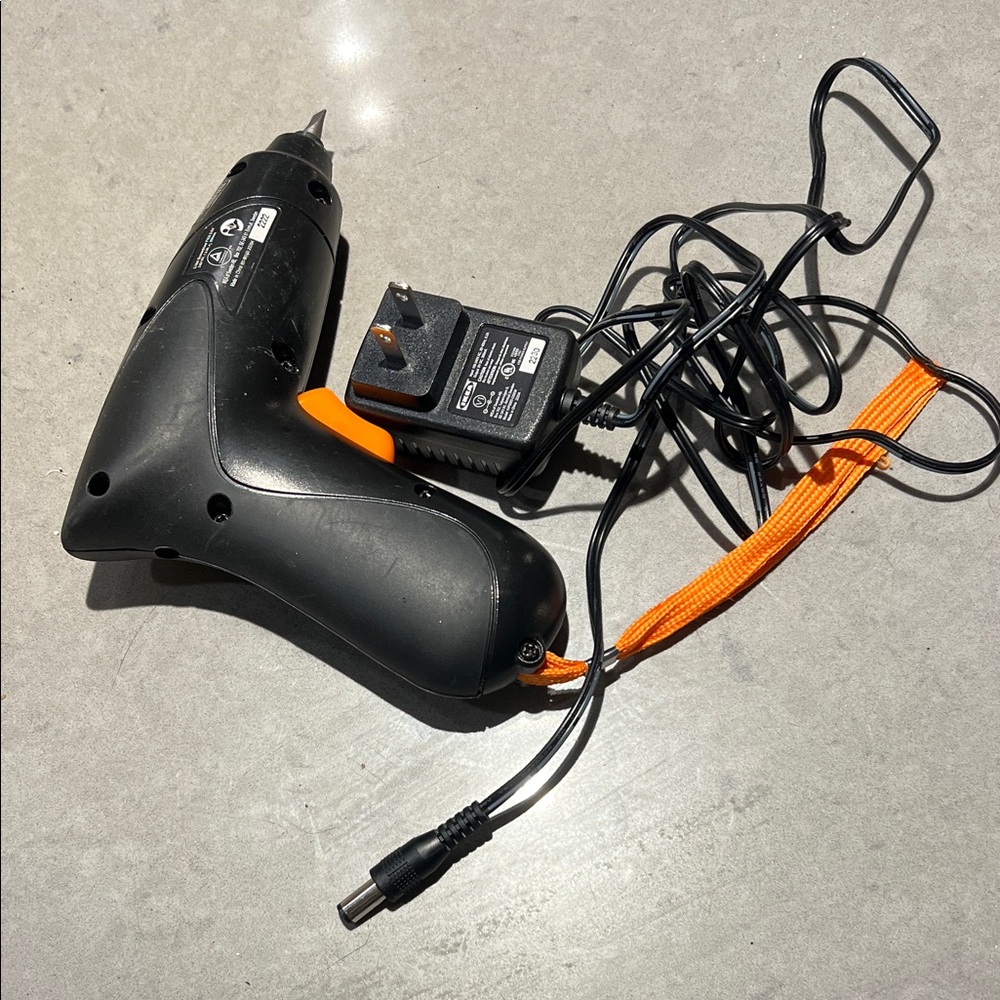 IKEA Black and Orange Electric Screwdriver